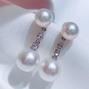 Eleganti Orecchini Pendenti Lunghi Simili a Perle per Donne, Orecchini Semplici per Uso Quotidiano e Feste, Gioielli alla Moda - Product Image 3