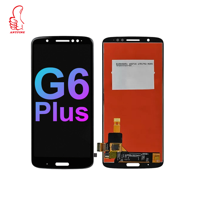 Screen Replacement for Motorola Moto G6 Plus, LCD Screen, Touchscreen, Digitizer Assembly