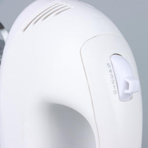 Batidora de mano eléctrica Canxin, 120W, 5 velocidades, carcasa de plástico blanca para mezclar claras de huevo y crema, pequeño electrodoméstico de cocina - Product Image 1