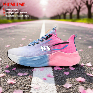 Weshine Logo personnalisé Créez vos propres chaussures de <span class=keywords><strong>luxe</strong></span> de haute qualité pour femmes Baskets décontractées de marche - Product Image 1