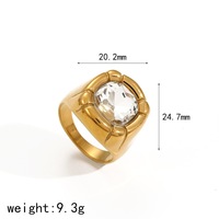 Parure bijoux tendance luxe discret zircon émeraude taille carrée, collier bague boucles d'oreilles acier inox plaqué or