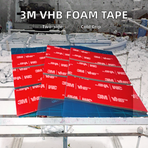 M for GPL-110GF Industrial Grade Pressure Sensitive Sealing <b>Tape</b> Double Sided <b>Low</b> Temperature <b>Tack</b> Acrylic Foam Pads 1mm Thick - Product Image 2