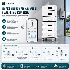 11KW 25KWH All in One Home Solar Energy Storage Set Stackable <b>Battery</b> Single Phase 220V Hybrid Home <b>UPS</b> System - Product Image 3