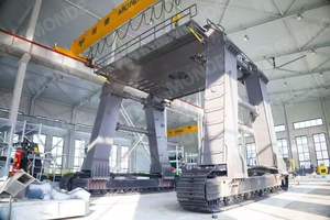 Gambe Lunghe Estese per Escavatore, Cingoli Allungati per Carico e Scarico Materiali su Treno - Product Image 6