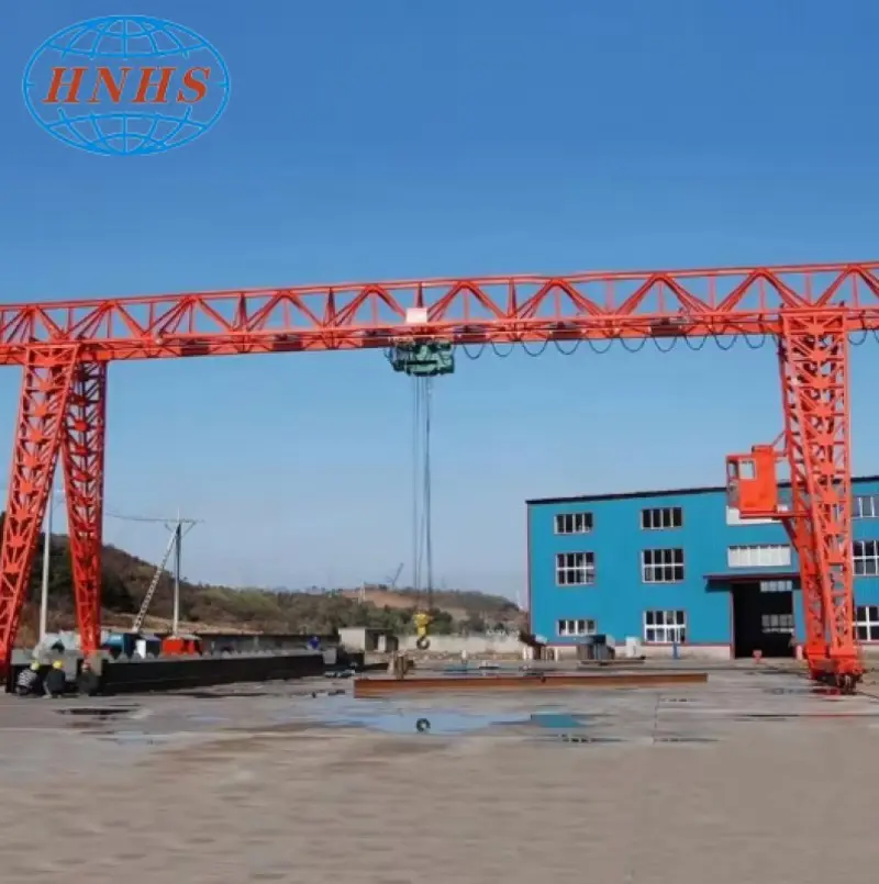 Huasui High Quality Outdoor Single Beam Gantry Crane Hot Sale Product For Lifting