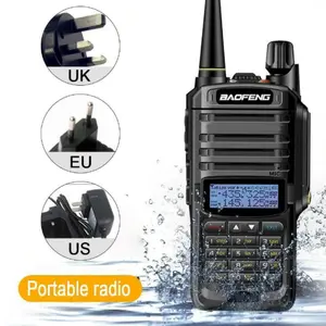 Baofeng BF uv9r uv-9r maye uv9r ham PoC Repeater Cáp Ăng ten miếng băng tần kép tầm xa 10km hai chiều Radio Walkie Talkie uv9r