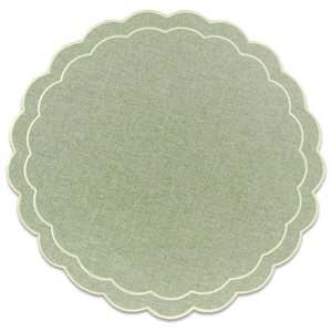 Elegante Tovaglietta in Tessuto con Ricamo Floreale Tinta Unita, Decorazione da Tavola, Sottopiatti per Hotel <span class=keywords><strong>e</strong></span> Matrimoni - Product Image 3