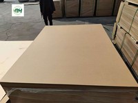 Tablero de MDF/HDF con Revestimiento de Melamina de Gran Tamaño, 12mm/16mm/18mm, Alto Brillo, Color Sólido Blanco/Negro, E1, Tablero para Muebles de Taller, Más de 5 Años de Durabilidad