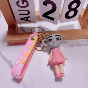 Porte-clés PVC Tung Tung Tung Sahur Tralalero Tralala Ballerina Cappuccina, Pendentif Porte-clés, Jouets Brainrot - Vente Flash - Product Image 5