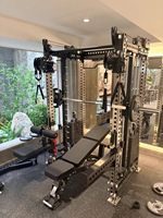 Machine à tirage latéral, accessoire pour rack à squats, tabouret volant pour accessoires de salle de sport à domicile