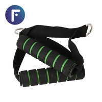 FDM-Corde De tracción De látex Natural para el hogar, bandas De resistencia De 150Lbs, 11 unidades, juego De tubos con asas