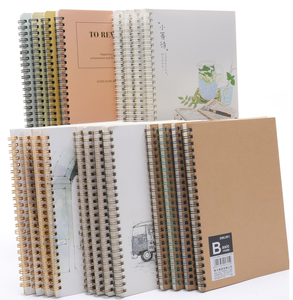 Cubierta de papel Kraft ecológica de alta calidad, Bloc de notas en espiral, cuaderno de ejercicios, cuaderno de composición - Product Image 1