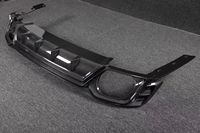 Kit de carrosserie de pare-chocs arrière de voiture de haute qualité adapté à l'Audi RS4 B9 Diffuseur arrière en fibre de carbone