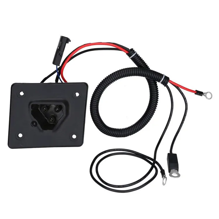 48V Golf Cart Charging Port for 2014-Up EZGO TXT Electric Golf Carts, Replaces 602529&613304 After-Market Reference