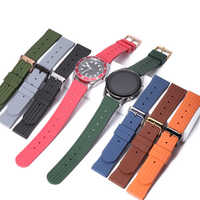 Libération rapide 20mm 22mm FKM bandes de caoutchouc étanche Sport plongée bracelets Smartwatch compatibilité hommes bracelet accessoires