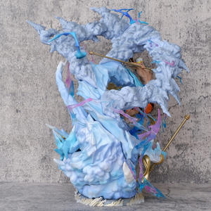 ของเล่นของขวัญสำหรับเด็กรูปปั้นอนิเมะ Thunder God Enel PVC 35cm - Product Image 4