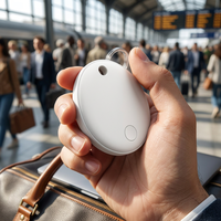 Aksesoris Pelacak Lokasi Mikro Kecil Tahan Air 2e Generation Rechargeable Gps Airtags Mini 4 Pack Custom 2 untuk Kartu 10 Tahun