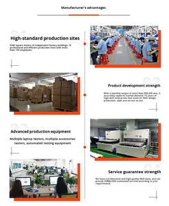 Laptop Layar Sentuh Ganda 14 inci Baru dengan Layar 2.2K Desain Lipat 360 Derajat Bodi Logam Penyimpanan SSD untuk Rumah/Bisnis/Gaming - Product Image 5