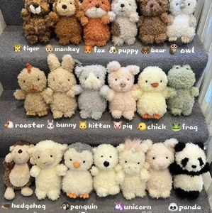 Juguetes de Peluche Suaves de 20 cm, Animales de Peluche Kawaii, <span class=keywords><strong>Mini</strong></span> Peluches Personalizados de Conejo, Cerdo y Oveja, Juguetes Unisex para Bebés, Regalos de Peluche de Navidad - Product Image 5