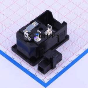 S-03F-12S-4-2.0 AC Power Connector Connector IEC 320-C14 1 3 Panel Mount - Product Image 2