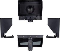 FEELWORLD TP10 Téléprompteur portable pliable de 10 pouces pour smartphone/tablette de 11 pouces, prise de vue DSLR, télécommande, série professionnelle