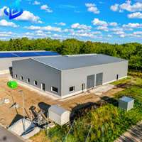 Atelier et garage préfabriqués en acier moderne pour l'extérieur, entrepôt 50x100, bâtiment métallique