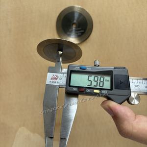 Disco sinterizado diamante super fino corte Bronze sinterizado diamante disco roda de corte 50/60x0.45/0.5mm - Product Image 3