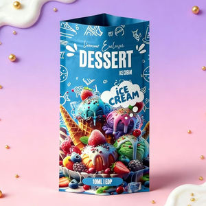 Custom Zipper Food Packaging Foodsafe Pouch Plastic Cookie Bags Snack Pouch Candy Packaging - Product Image 1