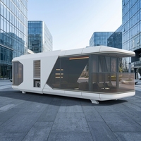Petite maison moderne préfabriquée Maison cabine modulaire de 40 pieds