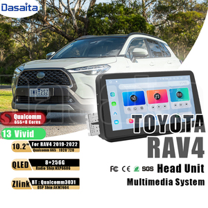 Xe đa phương tiện Player Car Stereo đơn vị đứng đầu 10 <span class=keywords><strong>inch</strong></span> Android đài phát thanh 8 + 256 gam Carplay màn hình cho tacoma 2015+ - Product Image 1