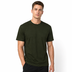 เสื้อยืดคอตตอนคอมแพคซีรอสปันเนื้อหนัก 230GSM สกรีนโลโก้ได้ตามสั่ง แบบยูนิเซ็กซ์ เสื้อยืดเปล่าขายส่ง เสื้อยืดเรียบๆ - Product Image 2