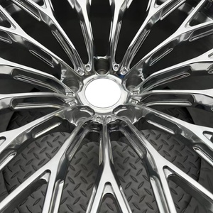 Djj Chrome 18 19 20 21 22 23 24 Pouces 5X120 5X112 Roues Forgées pour Mercedes Benz W205 C63 S63 S450 W222 W223 Maybach <span class=keywords><strong>Range</strong></span> <span class=keywords><strong>Rover</strong></span> - Product Image 4