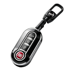 Cover per Chiave <span class=keywords><strong>Auto</strong></span> per <span class=keywords><strong>Fiat</strong></span> Ducato 500 500L Panda Punto Lancia Musa, <span class=keywords><strong>Accessori</strong></span>, Guscio Protettivo per Chiave Intelligente, Cover per Chiave Pieghevole <span class=keywords><strong>Fiat</strong></span> 500 - Product Image 5