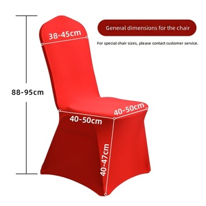 Housse de chaise de salle à manger monobloc moderne toutes saisons, exclusive transfrontalière, en polyester anti-poussière, extensible universelle, toucher premium - Product Image 4