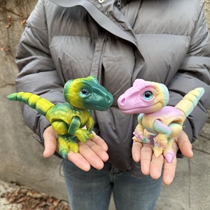 FUSEJOY Figuras de Juguete de Dinosaurios Velociraptor Impresas en 3D de PVC, Serie Animal Divertida, Éxito de Ventas Transfronterizo, Edades 7+, Regalos Perfectos - Product Image 5