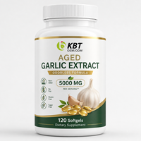 Fabricant de gélules OEM/ODM – Suppléments d'ail vieilli – Personnalisation complète – Gélules d'extrait d'ail vieilli 5000mg