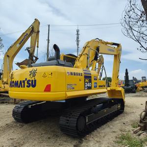 Proyecto de movimiento de tierras usado de calidad de excavadora Komatsu 240 para componentes de núcleo de construcción que incluyen engranaje de motor - Product Image 5