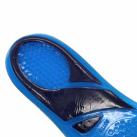 Basket-ball Gel Sneaker semelle intérieure confortable anatomique Super doux course pleine Tpe semelles en Gel de silicone pour chaussures