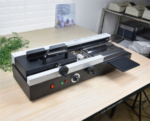 110V Nóng Chảy Keo Cuốn Sách Giấy Binder 1200 Wát 0-320 Mét Pro <span class=keywords><strong>A4</strong></span> Cuốn Sách Keo Ràng Buộc Máy Rayson Wd-40a Máy Tính Để Bàn Nhựa Ràng Buộc Hệ Thống - Product Image 2