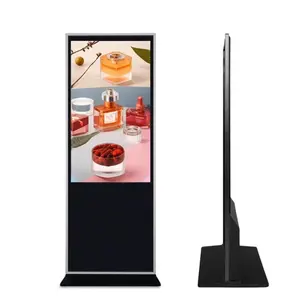 Prix d'usine 55 pouces Lcd Digital Signage Screen Floor Standing Advertising Player Display for store