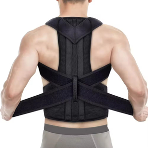<span class=keywords><strong>Corrector</strong></span> <span class=keywords><strong>de</strong></span> <span class=keywords><strong>Postura</strong></span> Lumbar Reforzado, <span class=keywords><strong>Chaleco</strong></span> Ajustable con Soporte para Espalda, Correa para Hombros, Soporte para Columna Vertebral, Estirador <span class=keywords><strong>de</strong></span> Cuello - Product Image 1