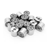 Insert de tampon de date pour calendrier S136, marqueur de date (année/mois/vide) à broche pour moule d'injection, certifié ISO9001 BAITO, en stock