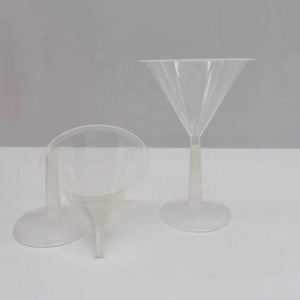 Lot de verres à martini miniatures réutilisables et écologiques en AS, style américain classique, 4 oz (95 ml), pour fêtes, restaurants et traiteurs - Product Image 2