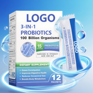 OEM ODM Marque Privée Poudre de Probiotiques 3-en-1 3g Complément Alimentaire pour Adultes Personnalisé 100 Milliards d'Organismes Favorise la Digestion 24 Mois - Product Image 5