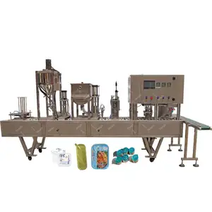 High Speed Tube Paper And Ice Cup Automatic Filling Sealing Machine
