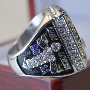 Bague de championnat Dallas <span class=keywords><strong>Mavericks</strong></span> 2011 Bague commémorative de fan Bague de championnat de basket-ball américain - Product Image 3