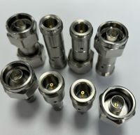 Adaptador RF de 11 GHz, 1.3 VSWR, N50Ohm Hembra a 75Ohm Macho |   N50K-F75J |   Transformador de Impedancia de 1000V con Resistencia a la Tensión de 1000M