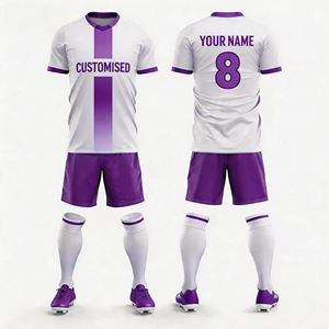 Venta al por Mayor de Camisetas de Fútbol 2026, Estilo Original, 100% Poliéster, de Tailandia, Argentina, para Local y Visitante - Product Image 1