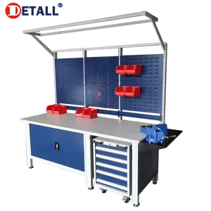 DETALL Heavy Duty Electronic Esd Workbench Workshop Tool Work Bench Garage Cabinets Model