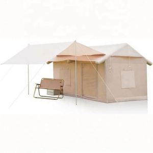 Carpa Familiar de Una Habitación para Acampar al Aire Libre en Todas las Estaciones, con Postes de Fibra de Vidrio Resistentes, Impermeable, Apertura Automática Rápida - Product Image 5